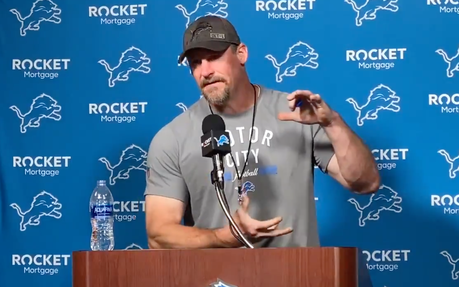 NEWS UPDATE: Detroit Lions head coach Dan Campbell have received an end….