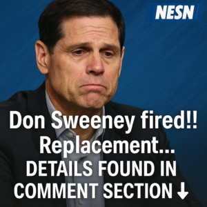Shockwaves in Boston: Don Sweeney Fired as Bruins GM