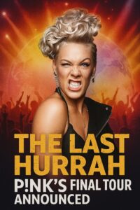 P!NK ANNOUNCES FINAL TOUR