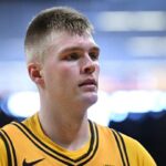 Iowa Bennett Stirtz postgame speech at Carver-Hawkeye Arena