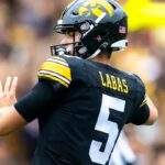 Joe Labas NFL Draft declaration after college career at Iowa and Central Michigan