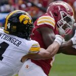 Iowa football transfer portal target Entringer explores new schools