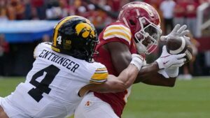 Iowa football transfer portal target Entringer explores new schools