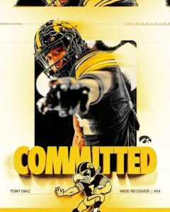 Tony Diaz Iowa Commitment Shocks College Football World