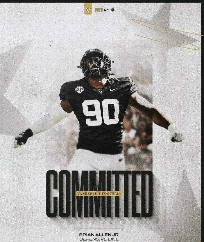 Brian Allen Transfer: Former Iowa Edge Rusher Heads to Vanderbilt