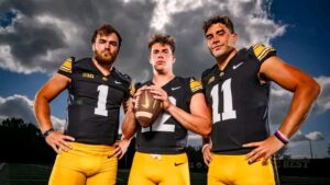 Former Iowa football quarterback re-enters NCAA transfer portal