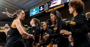 Breakout Sparks for Addie Deals Iowa prevails as the Hawkeyes