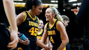 Iowa women's basketball team's thrilling victory over Maryland