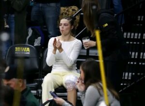 Taylor McCabe season-ending injury after ACL tear during Iowa vs Ohio State game