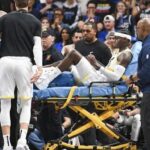 Taylor McCabe clutch play after teammate carried off floor with injury