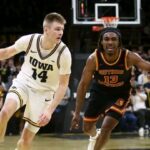 Iowa basketball vs Oregon matchup at Matthew Knight Arena