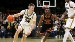 Iowa basketball vs Oregon matchup at Matthew Knight Arena