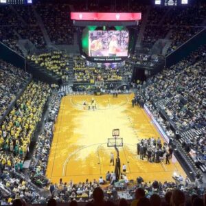Iowa vs Oregon prime-time men’s basketball game at Matthew Knight Arena