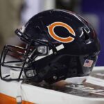 Chicago Bears players during game as Iowa NFL team move bill gains momentum