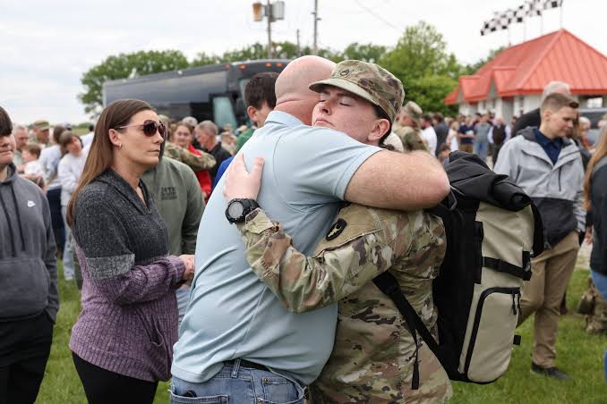 Iowa National Guard Troops Return Home as Families