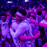 Big 12 fines TCU $25,000 after fans storm court following Iowa State upset