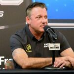 Tony Stewart Park Behind NASCAR Hauler during Daytona Speedweeks