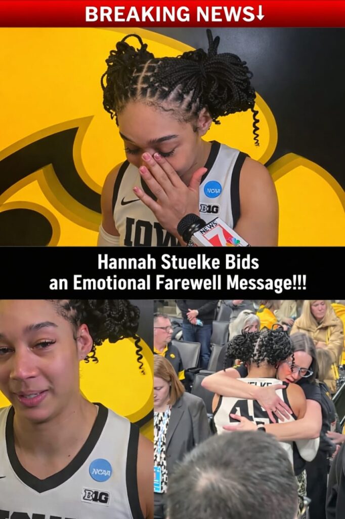 Says Goodbye to Iowa as Hawkeyes Face Major Turning Point