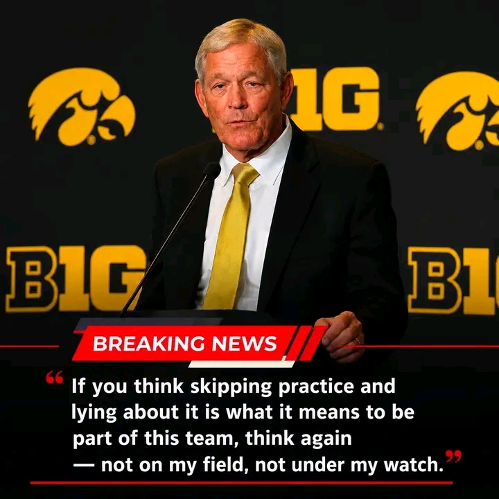 Iowa Hawkeyes Hit by Fictional Suspension Storm as Kirk Ferentz Draws a Hard Line on Accountability