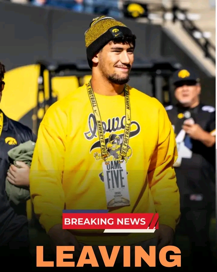 Iose Epenesa’s Future Takes Dramatic Turn as Iowa Fans Face a Painful Goodbye