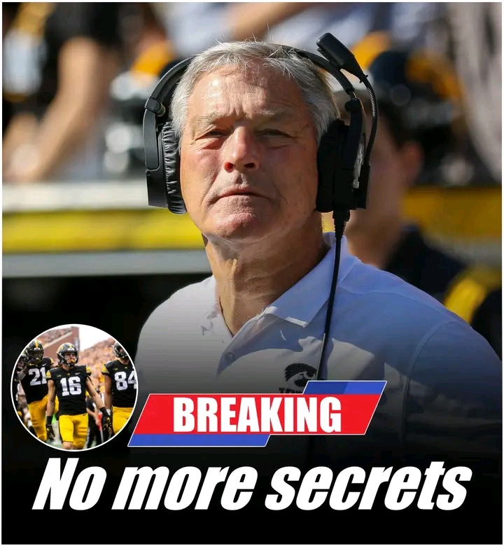 Iowa Hawkeyes Hit by Sudden Roster Drama as Kirk Ferentz Faces Difficult Decision