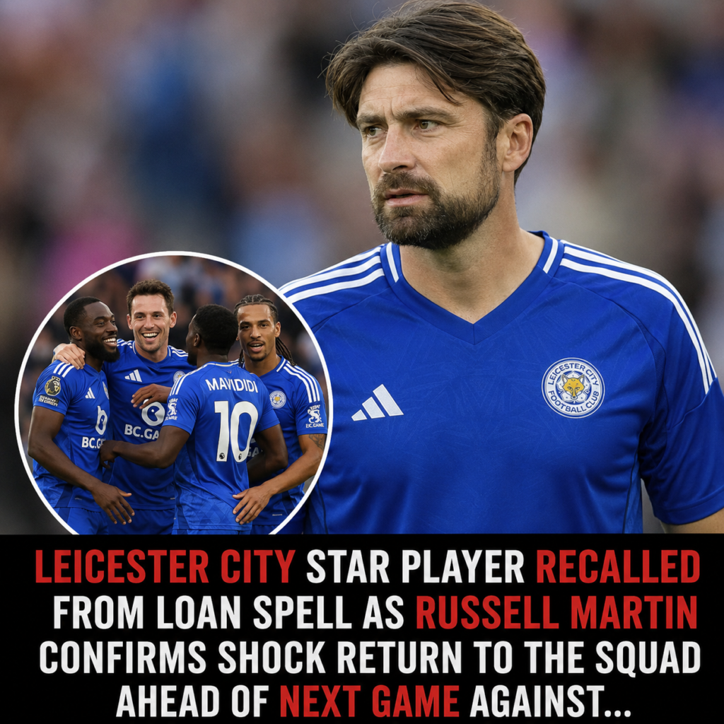 Leicester City have been handed an intriguing selection boost as Russell Martin