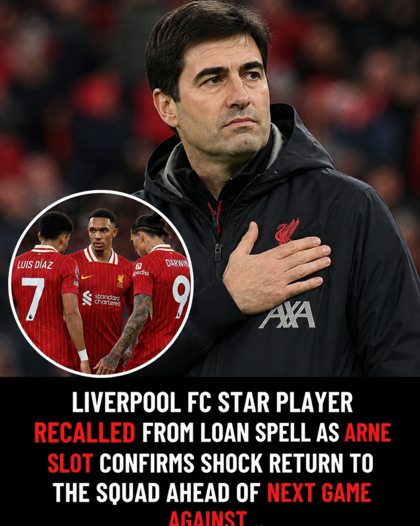 SHOCK RECALL: Liverpool Star Returns From Loan as Arne Slot Makes Bold Decision That Has Fans Talking