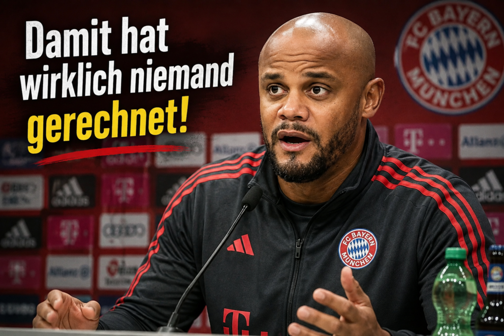 EMOTIONALE RÜCKKEHR ZUM FC BAYERN MÜNCHEN? Vincent Kompany soll vor spektakulärer Wiedervereinigung stehen – Überraschende Transfergerüchte sorgen für Aufsehen…